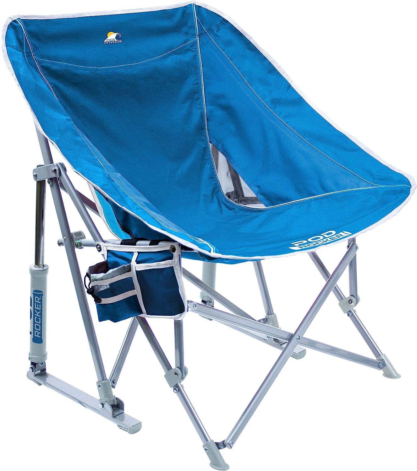 GCI Outdoor Waterside Pod Rocker Folding Beach Chair & Portable Rocking ...